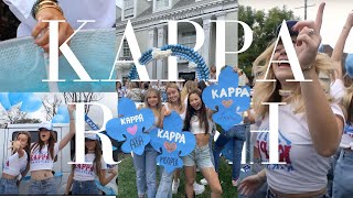 WEEK AS A KAPPA  Bid Day  Room Tour  Going Out  USC  Kappa Kappa Gamma [upl. by Zilef]