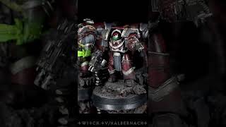 Cataphractii Terminators Word Bearers warhammer miniatures horusheresy [upl. by Romona812]