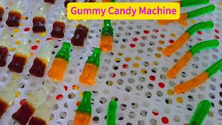 SINOFUDE Automatic CLM300 Gummy Candy Making machine Pectin and Gelatin Gummy Bear Moulding Machine [upl. by Ping]