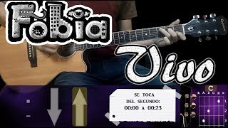 Como Tocar Vivo De Fobia En Guitarra  PDF [upl. by Brigham116]