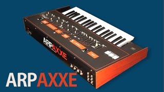 ARP AXXE MKII Analog Synthesizer 1977  HD DEMO [upl. by Quartana384]