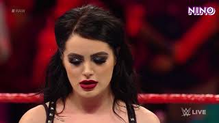 VIETSUB WWE PAIGE TUYÊN BỐ GIẢI NGHỆ  Raw April 9 2018 [upl. by Daisey]