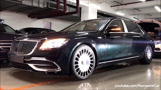 MercedesMaybach S 650 V12 2018  Reallife review [upl. by Yecak]