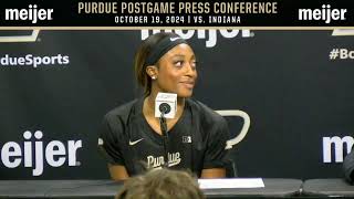 Purdue Volleyball Postgame Press Conference  Oct 19 2024 [upl. by Llerdna]