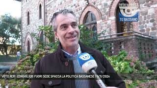 VOTO PER I CONSIGLIERI FUORI SEDE SPACCA LA POLITICA BASSANESE  11112024 [upl. by Toy]