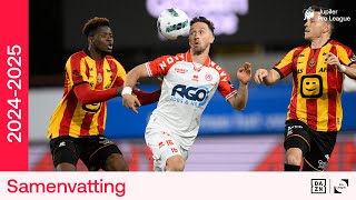 Samenvatting KV Mechelen  KV Kortrijk  20242025 [upl. by Hazard690]