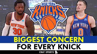 NY Knicks BIGGEST CONCERN For Every Player In The Rotation [upl. by Ailisab739]