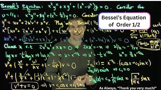 Bessels Equation of Order 12 [upl. by Nevil]