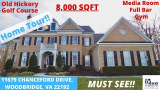 11679 CHANCEFORD DRIVE WOODBRIDGE VA 22192  VIDEO TOUR [upl. by Eiramlehcar]