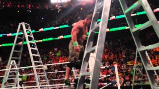 John Cena wins World Championship Ladder Match [upl. by Takeshi]