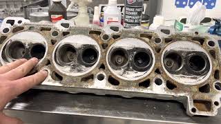 1983 Porsche 944 Cylinder Head Inspection [upl. by Rhea]