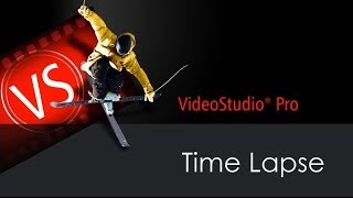 Corel VideoStudio X7  Using TimeLapse Effect [upl. by Amhser]