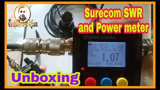 Surecom SWR and Power Meter  Unboxing  Review and Test [upl. by Ailee370]