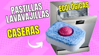 PASTILLAS CASERAS PARA LAVAVAJILLAS ECONÓMICAS ECOLÓGICAS Y MUY EFECTIVAS CON FÁCIL DISOLUCIÓN [upl. by Yaron662]