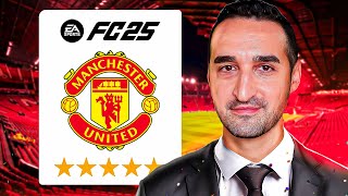 Gürkan Hoca Manchester Unitedda  FC 25 Kariyer Modu 1 [upl. by Salocin803]