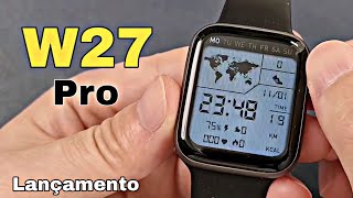 confira IWO W27 Pro Smartwatch Unboxing  NFC Function Watch 7 Pro  IP68 [upl. by Assener]