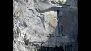 Before and after pictures of a rock fall in the Porcelain Wall [upl. by Cornelius]