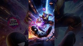 The Villain Arc  Rank Up  Spiderman Vs Thanos shorts brawlstars spiderman marvel dc [upl. by Mccutcheon]