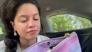 asmr • tradwife gives you hand massage  does your makeup in mini van [upl. by Adiana873]