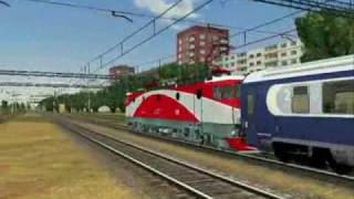 Trenuri MSTS Romania [upl. by Aleahc]