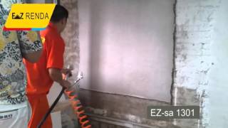 Sprayer machine spray putty powderlatex paintlacquerwatermudwaterproofing materials [upl. by Harve886]