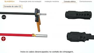 Inversor Solar Sungrow  Inversores Trifásicos  Linha CXP2  Instalação [upl. by Tabb809]