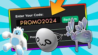 7 NEW CODES ALL JUNE 2024 Roblox Promo Codes For ROBLOX FREE Items and FREE Hats 2024 UPDATED [upl. by Ellac]