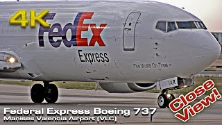 Federal Express FedEx Boeing 737 Valencia [upl. by Adiv534]