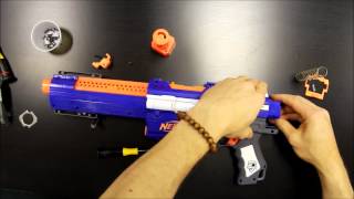 Unleashed Solid Stage 1 Installation for Nerf Elite Alpha Trooper by Orange Mod Works [upl. by Algy458]