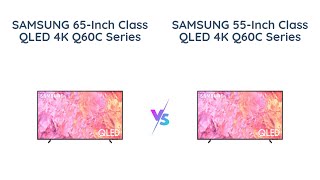 🥇Samsung 65Inch QLED vs 55Inch QLED Which is Better🤔 [upl. by Rayford]