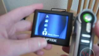 Aiptek PHD 720p Camcorder Review amp Unboxing [upl. by Laforge769]