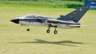 LARGE SCALE SWING WING RC PANAVIA TORNADO AT WESTON PARK RC MODEL AIRCRAFT SHOW  2014 [upl. by Atnoled663]