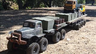 8x8 RC CAR trailer [upl. by Timon]