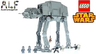 LEGO Star Wars 75288 ATAT  Lego Speed Build Review [upl. by Reyotal]