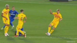 Frenkie De Jong vs Getafe 08132023 English Commentary 1080p [upl. by Aelyk]