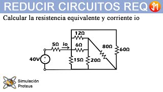 ❗Como CALCULAR RESISTENCIA EQUIVALENTE y CORRIENTE ELÈCTRICA de un circuito eléctrico mixto ❗ [upl. by Schnorr]