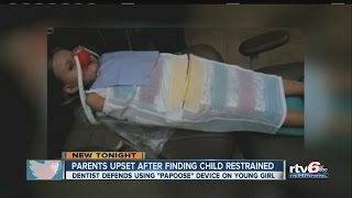 Parents mad after girl strapped down at dentist [upl. by Ordnassela]