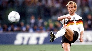 Andreas BREHME Germany VS Netherlands 1986 [upl. by Tristam]