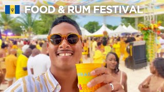 Barbados Food amp Rum Festival 2023 Recap Vlog 🇧🇧 Foodie Nation [upl. by Eslehc667]