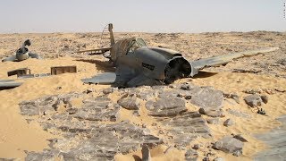 Sahara P40 Kittyhawk A 70 Year Mystery [upl. by Seiuqram]