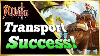 PROFIT My First Transporting Experience  Albion Online 2023 [upl. by Belden]