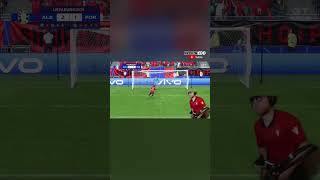 Shqiperi VS Portugali ne PENALLTI shqip fifa cr7 [upl. by Eupheemia]