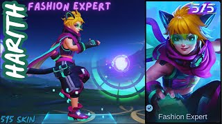 Harith Fashion Expert 515 Skin MLBB Skin Effects 4K UHD  Slow Motion Showcase [upl. by Alia]