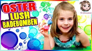 LUSH BADEBOMBEN CHALLENGE 🛀 OSTER EDITION  Eine Meerjungfrau mit Fidget Spinner geht baden 😱 [upl. by Nidraj824]