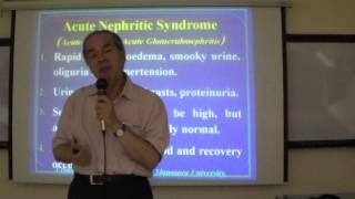 Acute Nephritic Syndrome Prof sobh [upl. by Nryhtak]