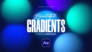 Make Anything Cinematic With Gradients in After Effects [upl. by Franchot]