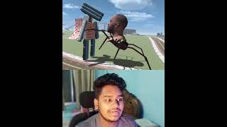 Spider Franklin Vs Transformers Train🤮  Indian Bike Driving 3D  Funny Story therifanio shorts [upl. by Gow212]