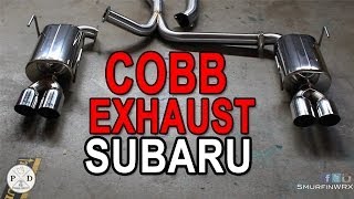 COBB Cat Back Exhaust Unboxing  2011 Subaru WRX [upl. by Oiznun821]