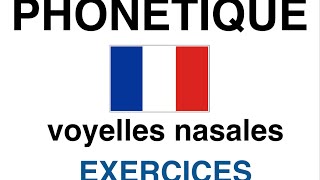 voyelles nasales FLE ∣ french pronunciation Nasal vowel [upl. by Candyce]