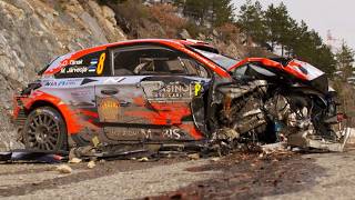 How Did They Walk Away Top 10 HAIRIEST MOMENTS in WRC 💥 [upl. by Gris]